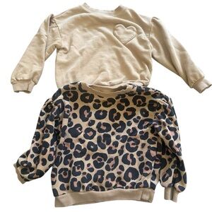 H&M girls play sweaters